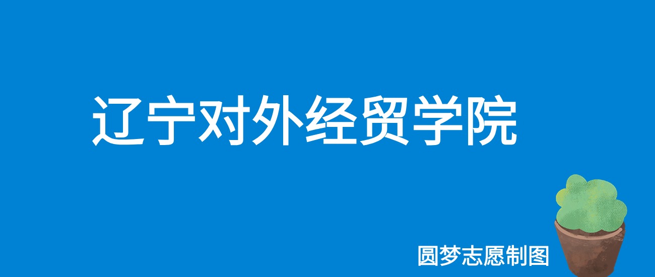 2024辽宁对外经贸学院录取分数线（全国各省最低分及位次）