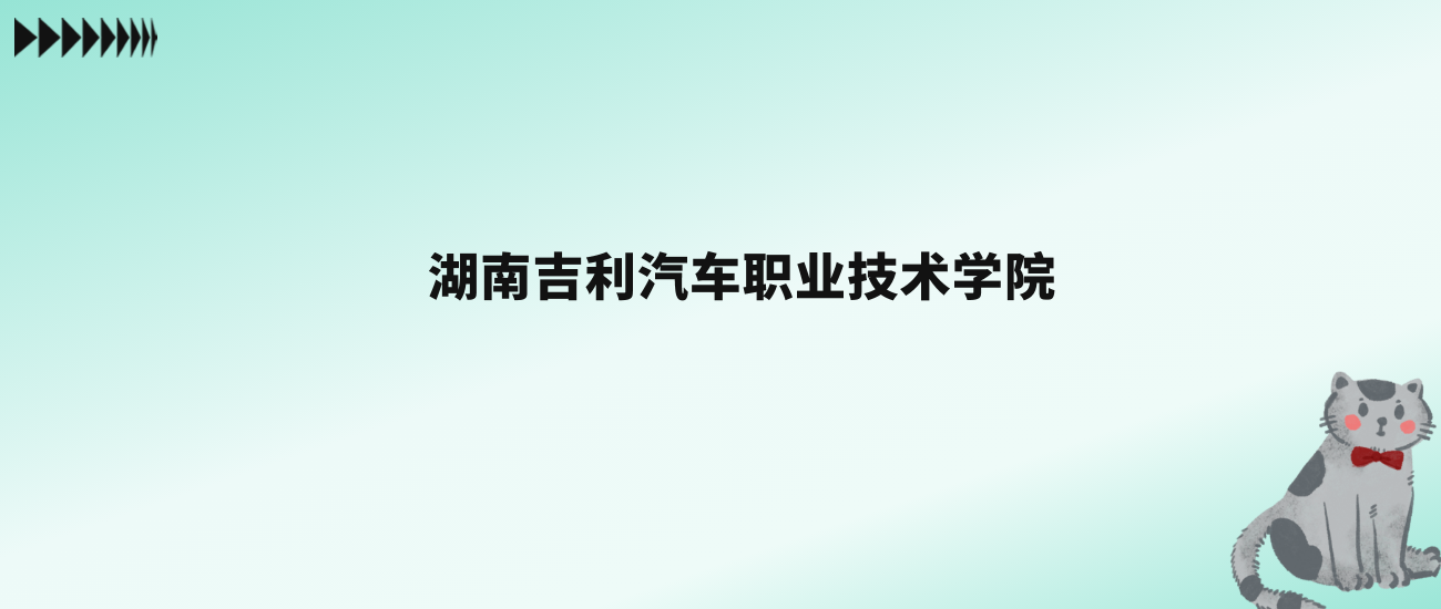 张雪峰评价湖南吉利汽车职业技术学院：王牌专业是机电一体化技术