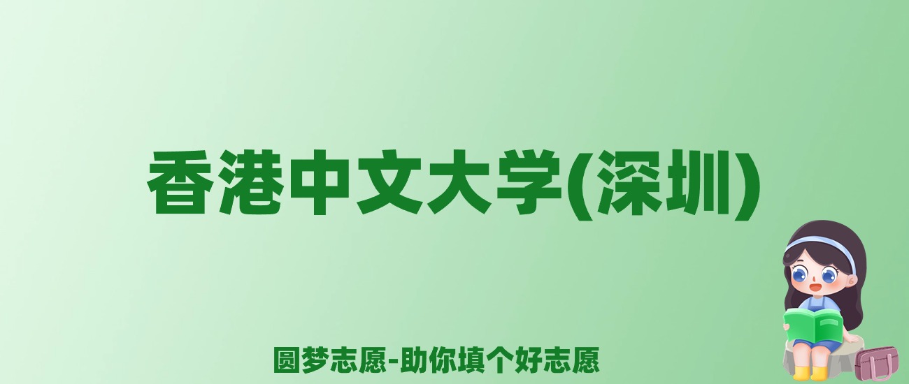 张雪峰谈香港中文大学(深圳)：热门专业推荐