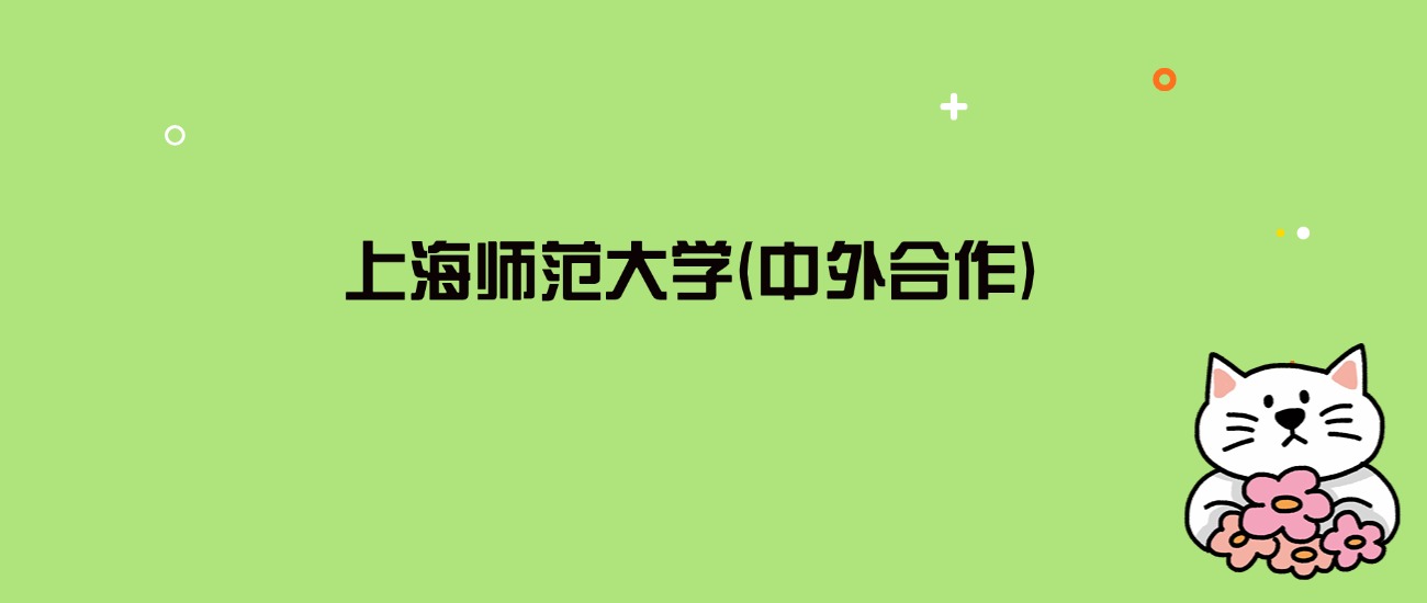 2024年上海师范大学(中外合作)录取分数线是多少？看3省最低分