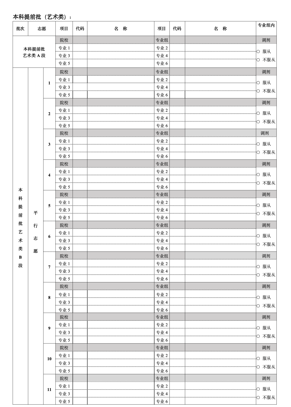 2025北京新高考志愿表填写样本！附北京志愿填报流程及网站入口