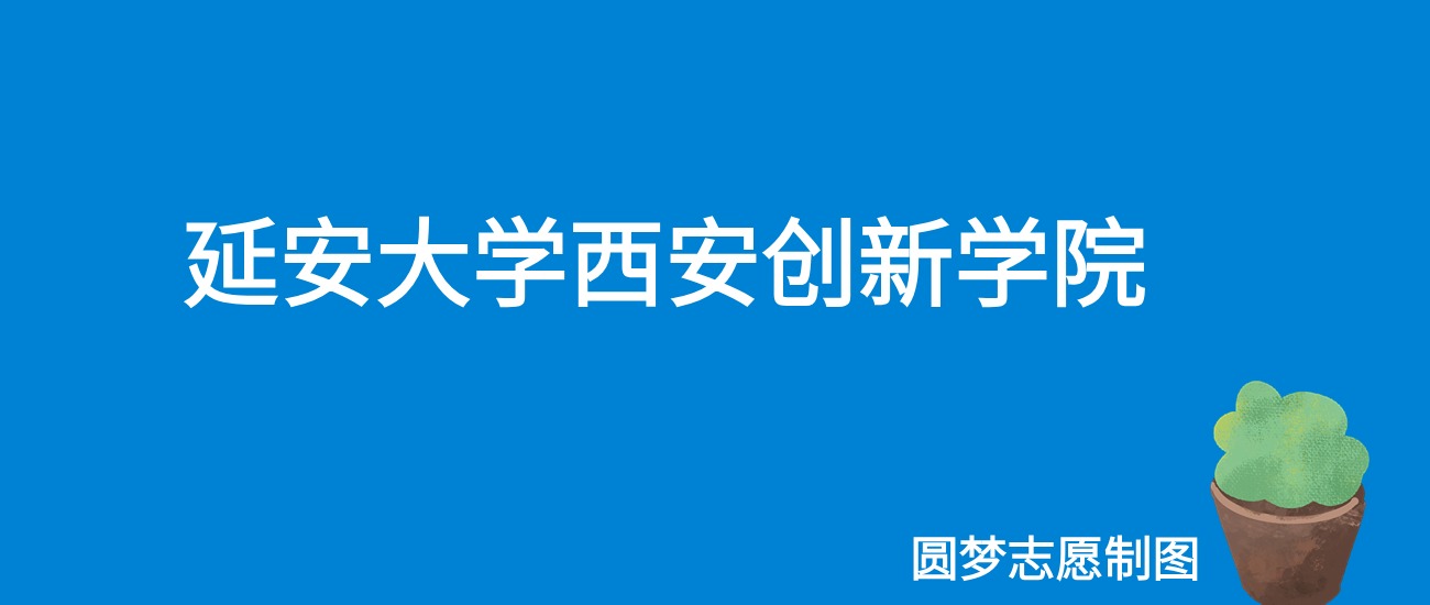 2024延安大学西安创新学院录取分数线（全国各省最低分及位次）