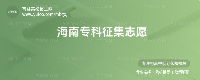 海南专科批征集志愿