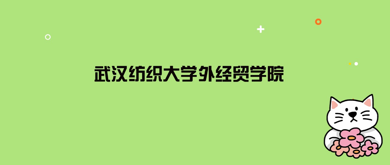 2024年武汉纺织大学外经贸学院录取分数线是多少？看24省最低分